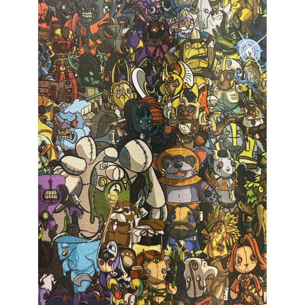Robbobin Art Mousepad Dota 2 Character Collage Large Gaming Desk Mat - Picture 5 of 6